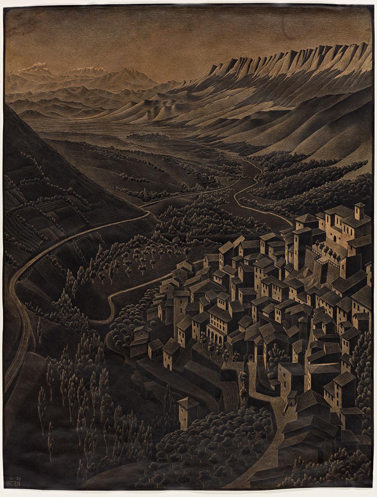 Een mysterieus landschap: Pettorano sul Gizio