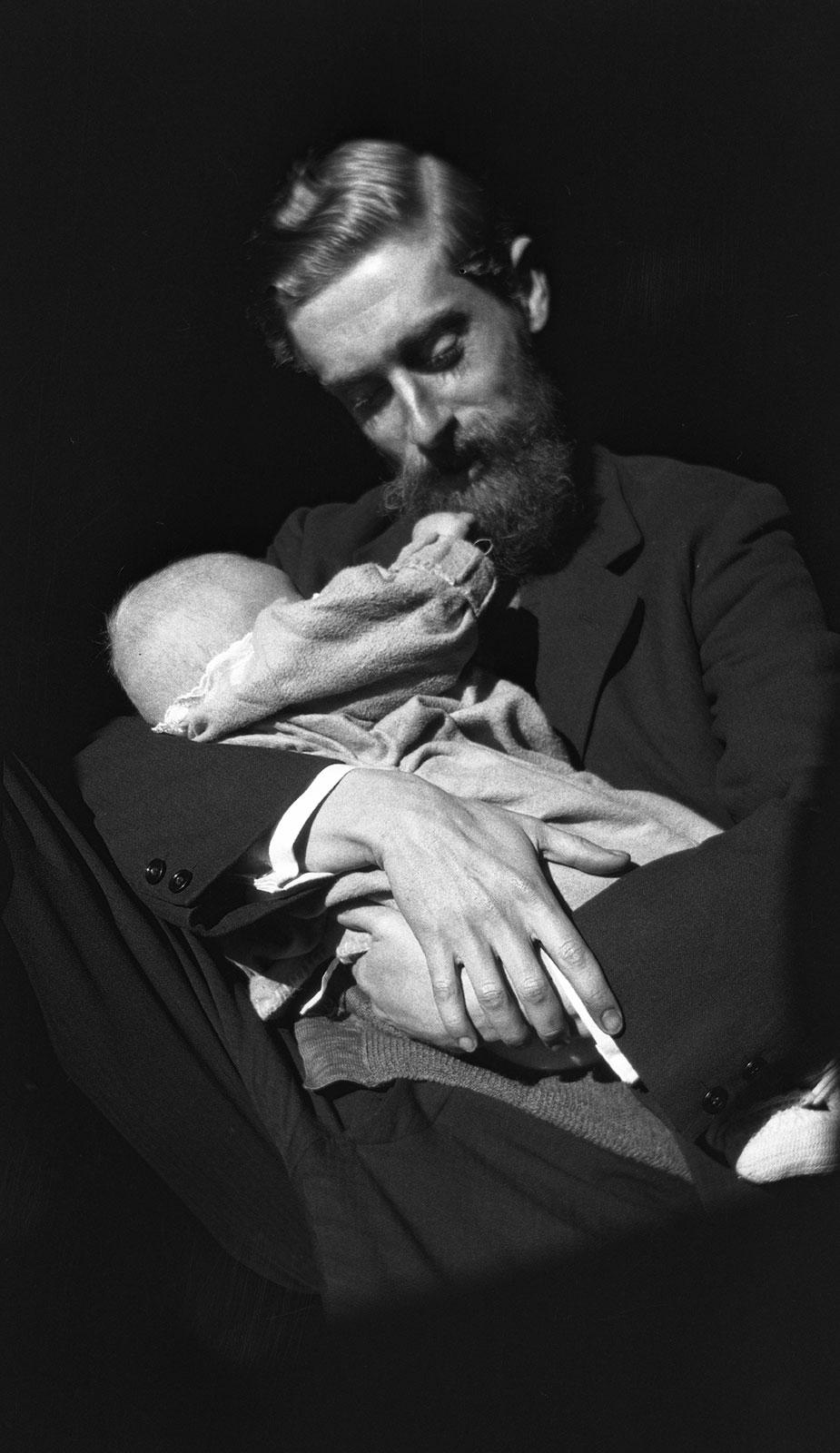 M.C. Escher met George Arnold Escher, 29 december 1926